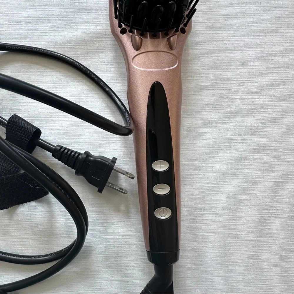 Miropure Hair Straightener Heat Brush Model S102‎ Auto Temp Auto Off Function